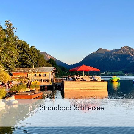Seenaehe-Seeblick-Bergblick-Bio, Natur, Bleibe Am Berg Schliersee Esterno foto